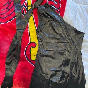 A black dress - never been worn - came from Amazon